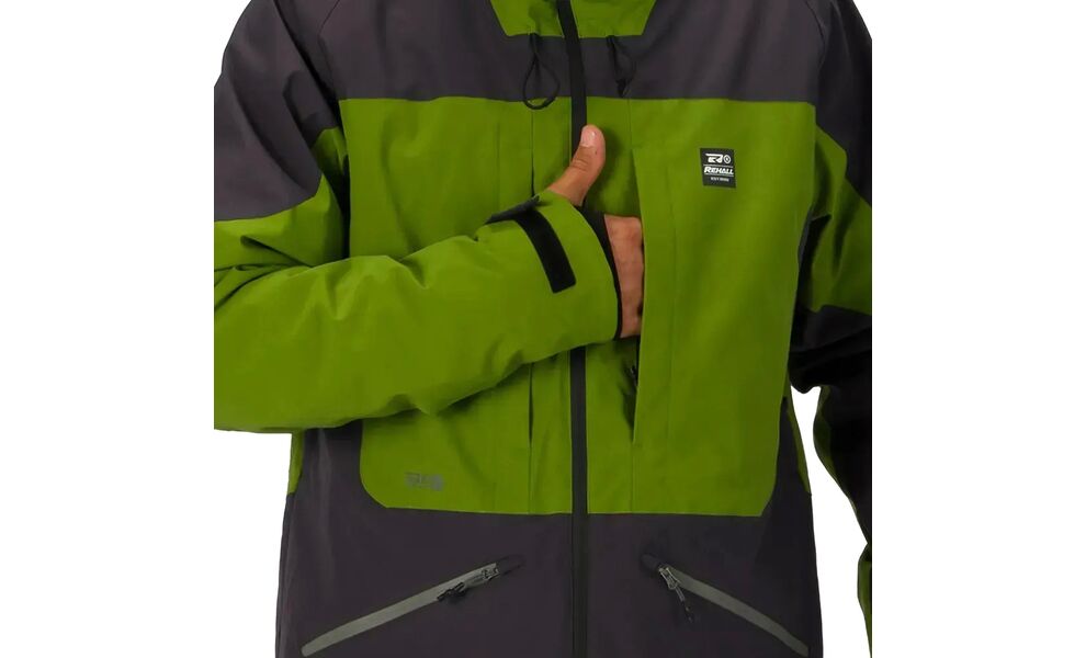 Лижна куртка чоловіча Rehall Crocks - 60703 (4030/Grass), Колір виробника: 4030/Grass, Розмір: L, зображення 5