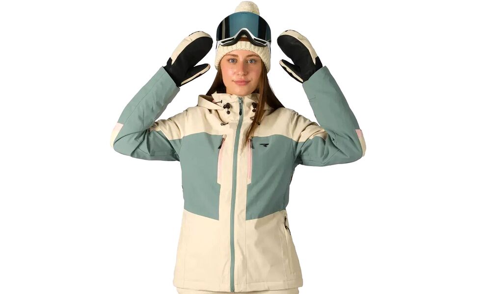 Лижна куртка жіноча Rehall Donna - 60787 (2019/Fog), Колір виробника: 2019/Fog, Розмір: M, зображення 3