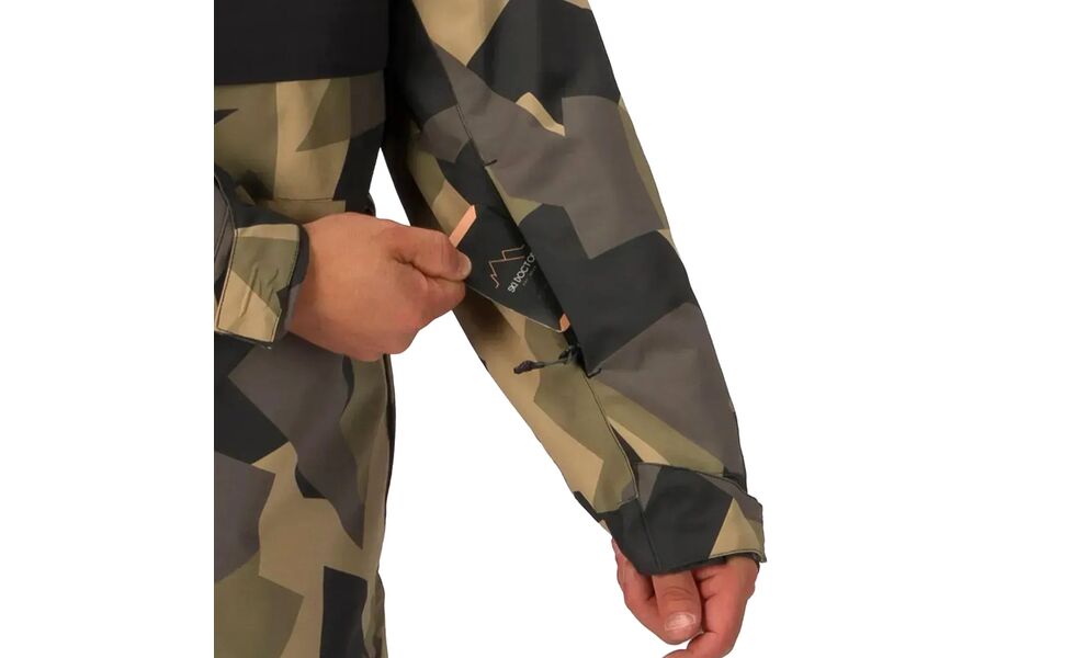 Лижна куртка-анорак чоловіча Rehall Mann - 60710 (9521/Camo Stone), Колір виробника: 9521/Camo Stone, Розмір: M, зображення 10