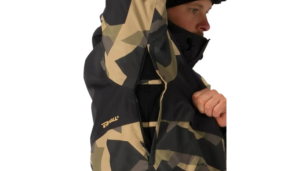 Лижна куртка-анорак чоловіча Rehall Mann - 60710 (9521/Camo Stone), Колір виробника: 9521/Camo Stone, Розмір: M, зображення 8