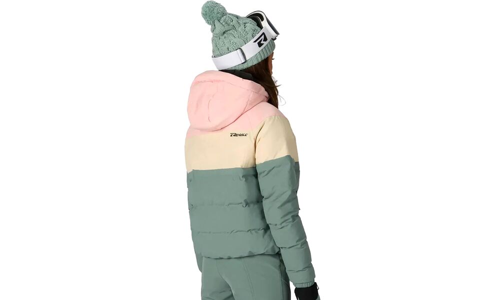 Лижна куртка жіноча Rehall Nady - 60788 (3068/Stormy Sea), Колір виробника: 3068/Stormy Sea, Розмір: S, зображення 4