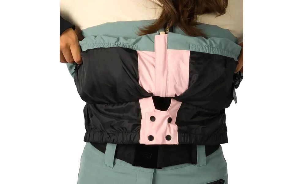 Лижна куртка жіноча Rehall Nady - 60788 (3068/Stormy Sea), Колір виробника: 3068/Stormy Sea, Розмір: S, зображення 6