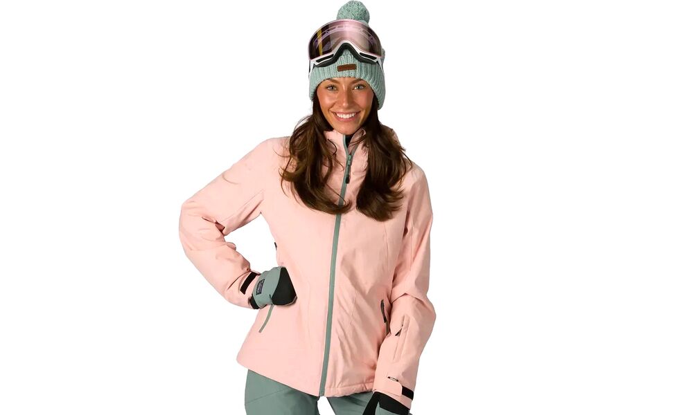 Лижна куртка жіноча Rehall Oasis - 60786 (9032/Powder Pink), Колір виробника: 9032/Powder Pink, Розмір: XL, зображення 3