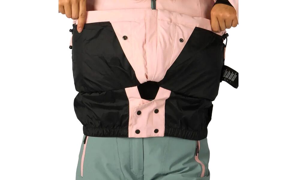 Лижна куртка жіноча Rehall Oasis - 60786 (9032/Powder Pink), Колір виробника: 9032/Powder Pink, Розмір: XL, зображення 6