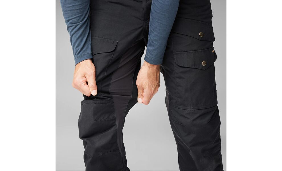 Штани чоловічі Fjallraven Vidda Pro Ventilated - Regular - 87178 (550/Black), Колір виробника: 550/Black, Тип довжини: Regular, Розмір: 52, зображення 8