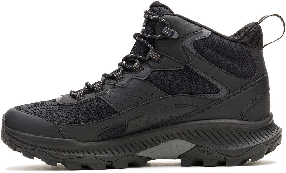 Трекінгові черевики чоловічі Merrell Speed Strike 2 Mid GTX (Black), Колір виробника: Black, Тип колодки: середня, Розмір виробника: US 9 (EU 43), зображення 3