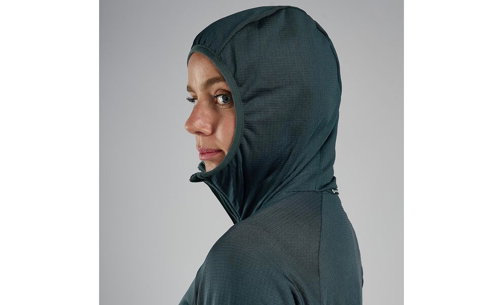 Фліска жіноча Montane Protium - FPRHO (Deep Forest), Колір виробника: Deep Forest, Розмір: S/EU 38, зображення 4