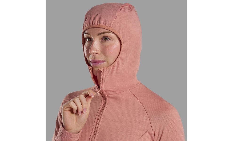 Фліска жіноча Montane Protium - FPRHO (Pink Clay), Колір виробника: Pink Clay, Розмір: XXS/EU 34, зображення 5