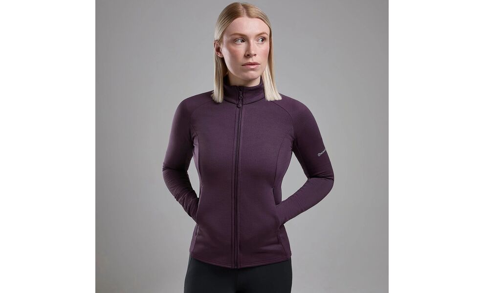 Фліска жіноча Montane Protium Jacket - FPRMJ (Mulberry), Колір виробника: Mulberry, Розмір: S/EU 38, зображення 3