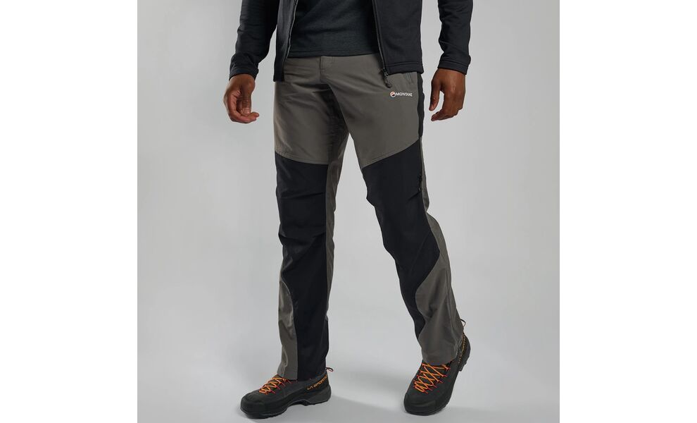 Штани чоловічі Montane Terra - Long - MTPNL (Graphite), Колір виробника: Graphite, Тип довжини: Long, Розмір: XXL, зображення 2