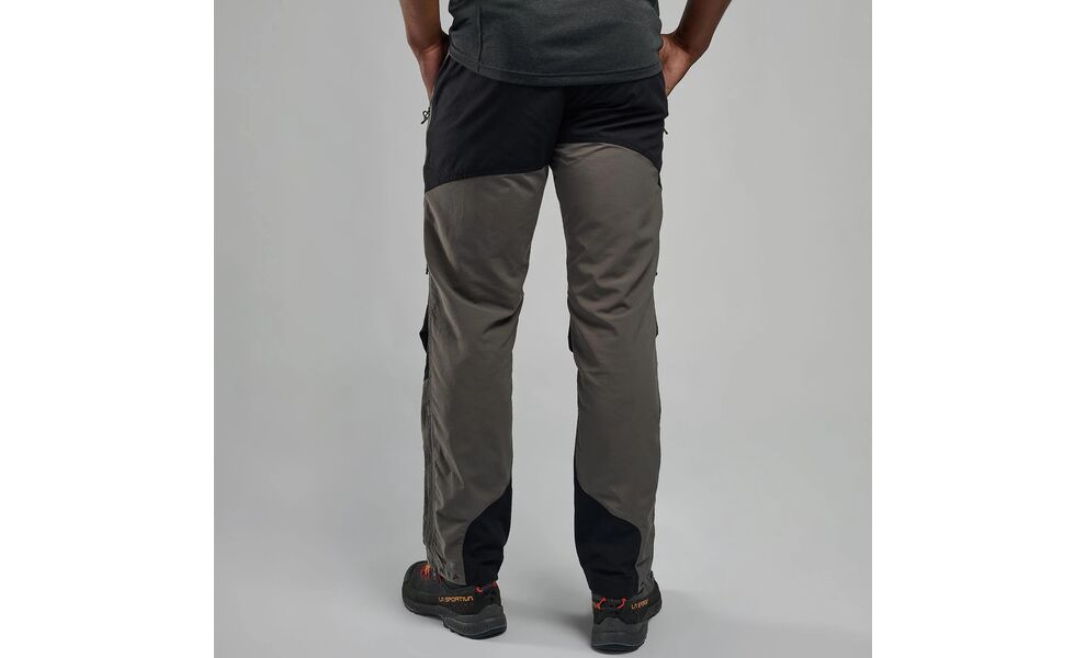 Штани чоловічі Montane Terra - Long - MTPNL (Graphite), Колір виробника: Graphite, Тип довжини: Long, Розмір: XXL, зображення 3