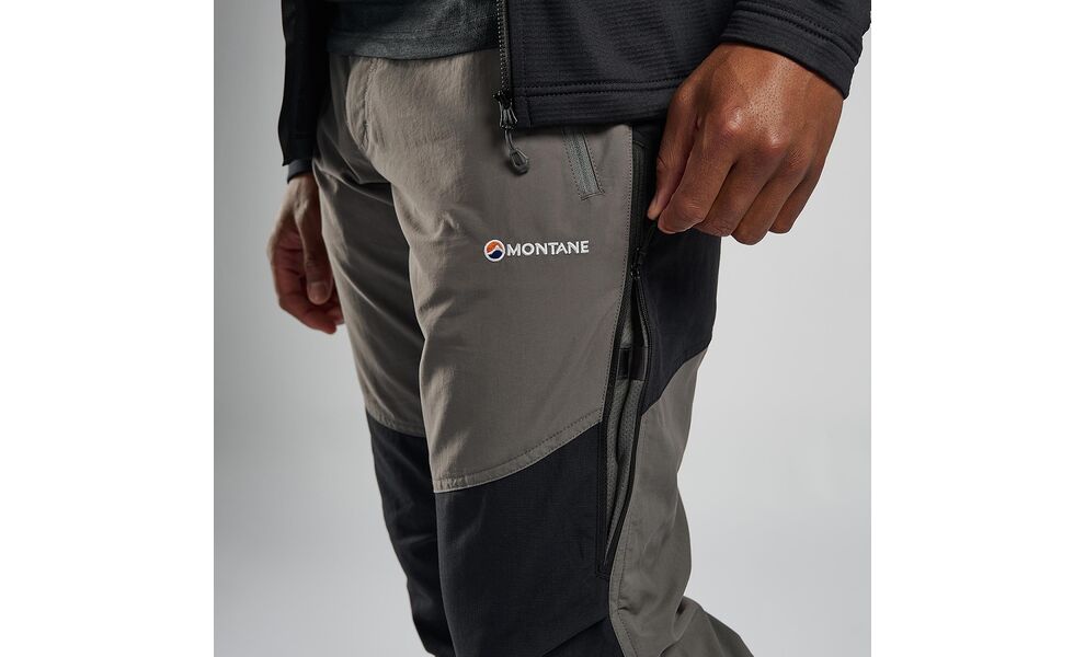 Штани чоловічі Montane Terra - Long - MTPNL (Graphite), Колір виробника: Graphite, Тип довжини: Long, Розмір: XXL, зображення 4