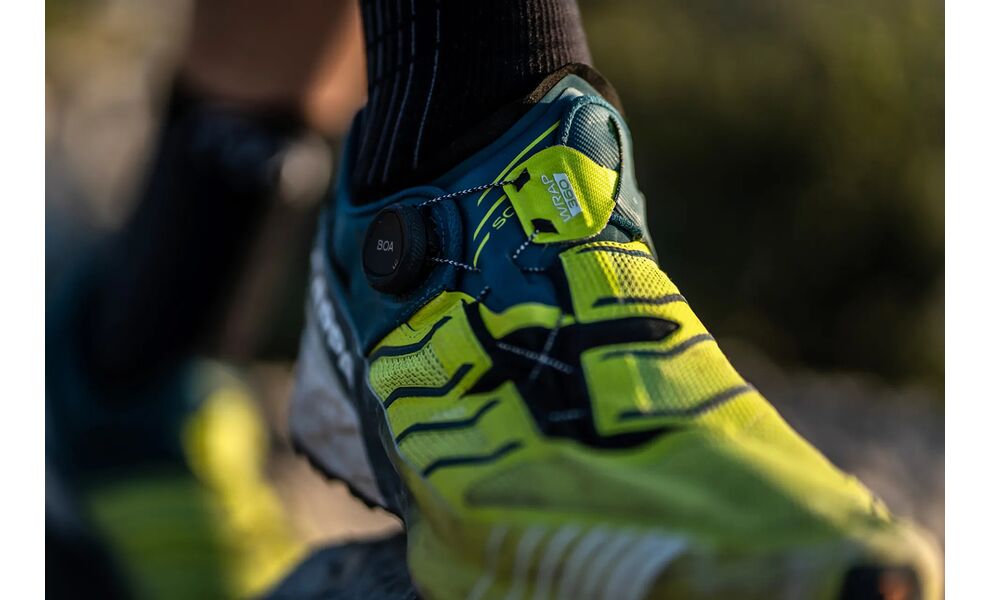 Бігові кросівки чоловічі SCARPA Ribelle Run Kalibra HT - 33084-350 (Lime Green/Deep Lagoon), Колір виробника: Lime Green/Deep Lagoon, Тип колодки: середня, Розмір виробника: EU 44,5, зображення 10