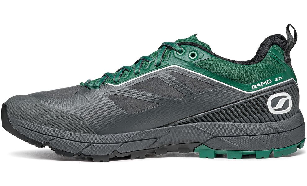 Кросівки чоловічі SCARPA Rapid GTX - 72700-200 (Anthracite/Alpine Green), Колір виробника: Anthracite/Alpine Green, Тип колодки: середня, Розмір виробника: EU 42,5, зображення 3