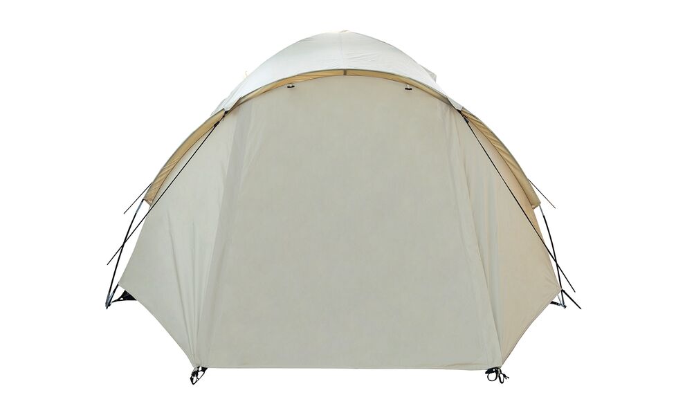 2-місний намет Tramp Camp 2 (Sand): двошаровий, з тамбуром, Кількість місць: 2, Колір: Sand/Black, зображення 6