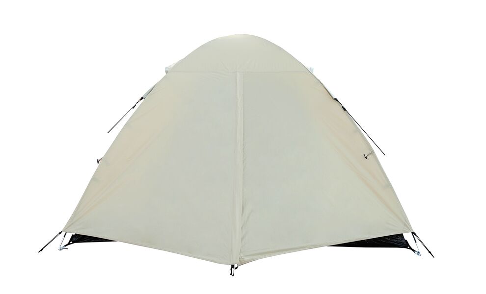 2-місний намет Tramp Camp 2 (Sand): двошаровий, з тамбуром, Кількість місць: 2, Колір: Sand/Black, зображення 8