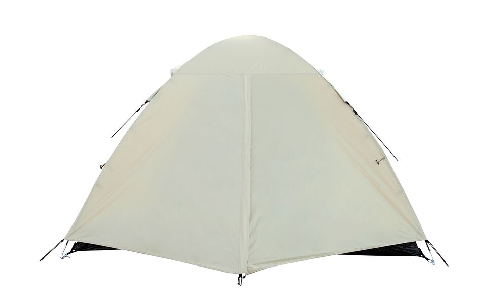4-місний намет Tramp Camp 4 (Sand): двошаровий, з тамбуром, Кількість місць: 4, Колір: Sand/Black, зображення 8