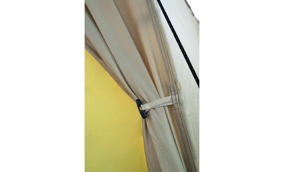 4-місний намет Tramp Camp 4 (Sand): двошаровий, з тамбуром, Кількість місць: 4, Колір: Sand/Black, зображення 18