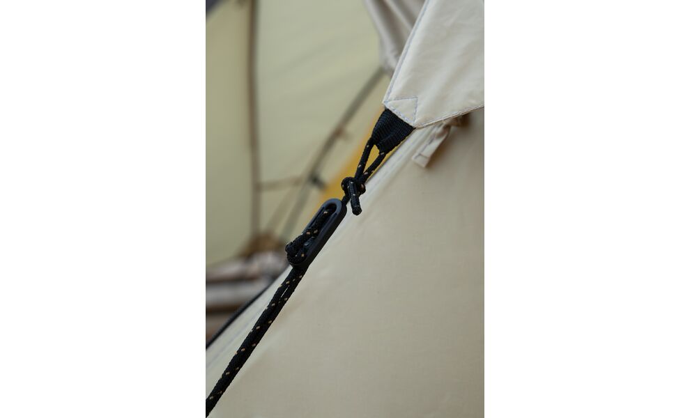 4-місний намет Tramp Camp 4 (Sand): двошаровий, з тамбуром, Кількість місць: 4, Колір: Sand/Black, зображення 28