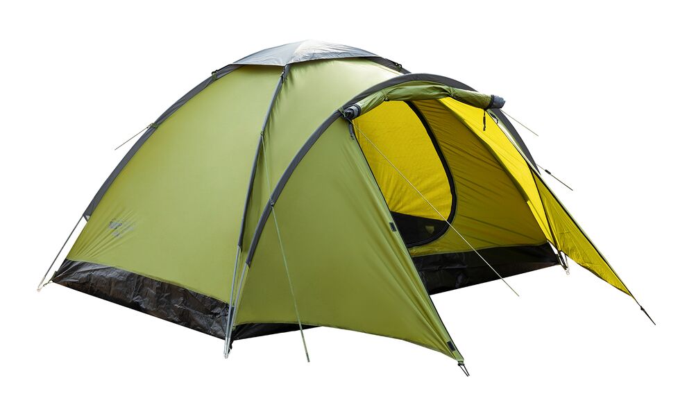 2-місний намет Tramp Fly 2 (Olive): одношаровий, з тамбуром, Кількість місць: 2, Колір: Olive, зображення 4