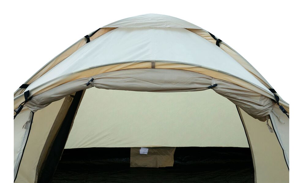 2-місний намет Tramp Fly 2 (Sand): одношаровий, з тамбуром, Кількість місць: 2, Колір: Sand/Black, зображення 11