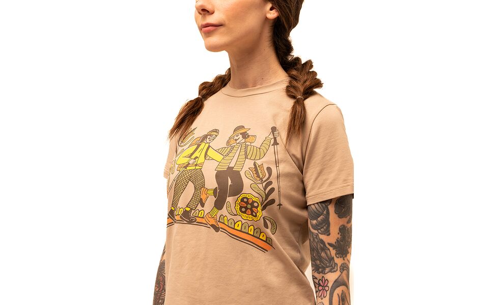 Футболка жіноча Turbat Kosiv (Light Taupe), Колір виробника: Light Taupe, Розмір: XS, зображення 2