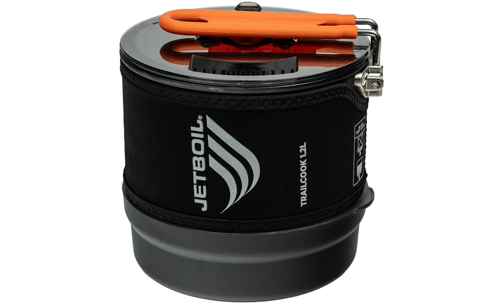 Інтегрована система приготування їжі JetBoil TrailCook (Carbon) на 1,2 л, Об'єм: 1200, Колір: Carbon, зображення 5