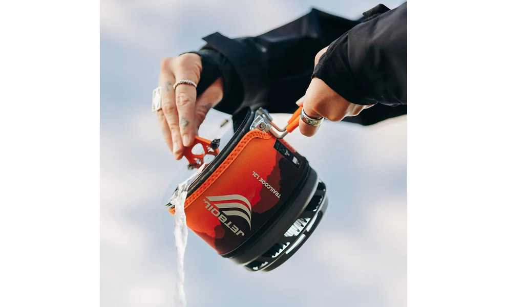 Інтегрована система приготування їжі JetBoil TrailCook (Sunset) на 1,2 л, Об'єм: 1200, Колір: Sunset, зображення 16