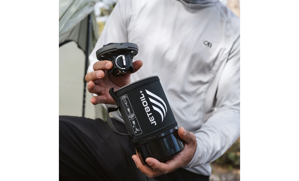 Інтегрована система приготування їжі JetBoil Zip (Carbon) на 800 мл, Об'єм: 800, Колір: Carbon, зображення 11