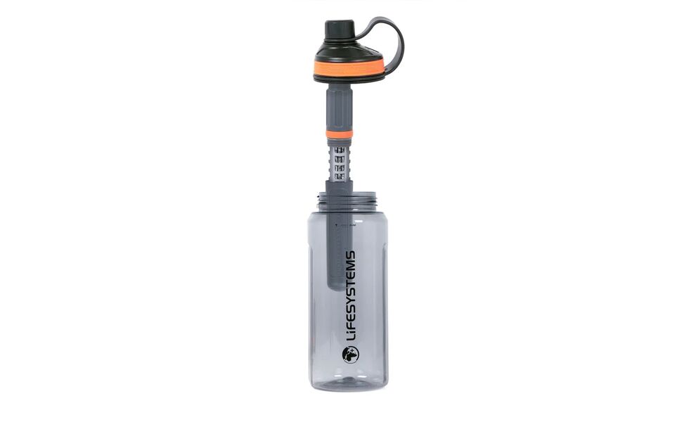 Пляшка з фільтром для води Lifesystems Water Filter Purifier Bottle на 1 л, зображення 5