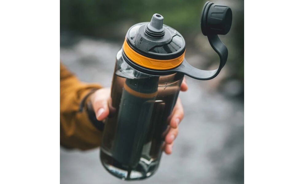 Пляшка з фільтром для води Lifesystems Water Filter Purifier Bottle на 1 л, зображення 10