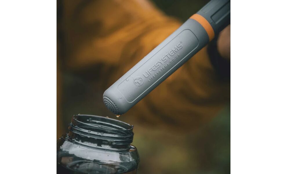 Пляшка з фільтром для води Lifesystems Water Filter Purifier Bottle на 1 л, зображення 12