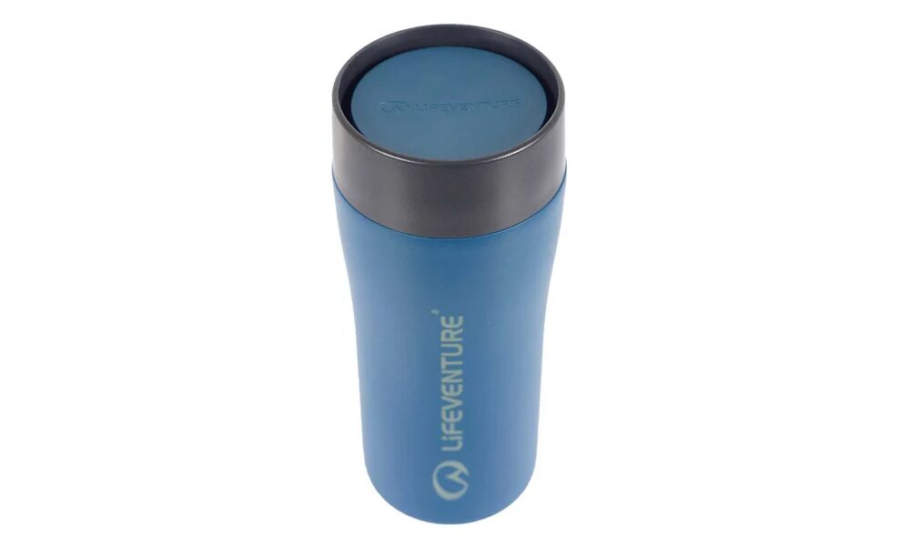 Термокружка для кави Lifeventure One Touch (Cobalt) на 350 мл: герметична кришка, Об'єм: 350, Колір: Cobalt, зображення 3