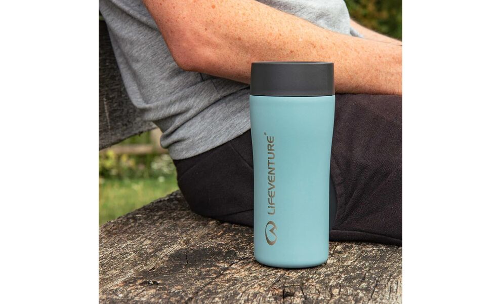 Термокружка для кави Lifeventure One Touch (Blue) на 350 мл: герметична кришка, Об'єм: 350, Колір: Blue, зображення 5