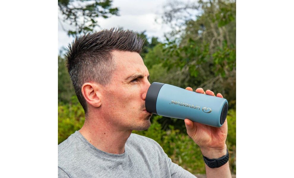 Термокружка для кави Lifeventure One Touch (Blue) на 350 мл: герметична кришка, Об'єм: 350, Колір: Blue, зображення 6