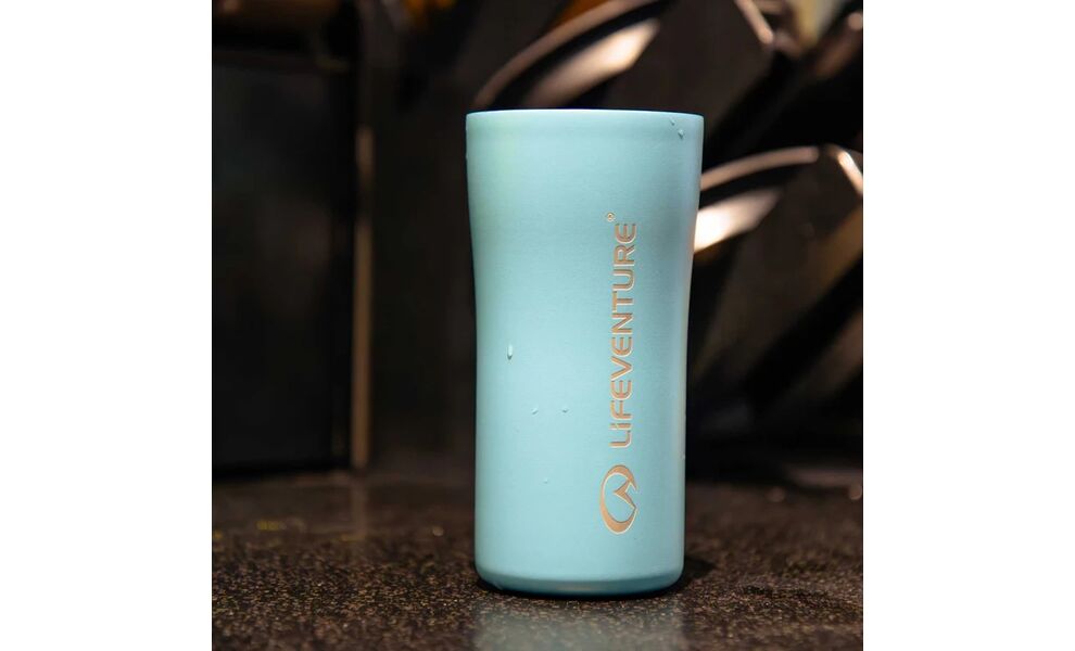 Термокружка для кави Lifeventure One Touch (Blue) на 350 мл: герметична кришка, Об'єм: 350, Колір: Blue, зображення 7