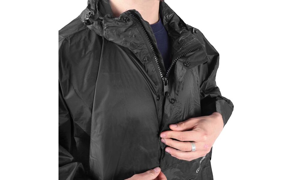 Пончо-тент Lifeventure Poncho (Black), зображення 5