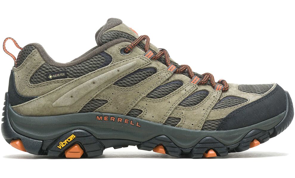 Трекінгові кросівки чоловічі Merrell Moab 3 GTX (Olive), Колір виробника: Olive, Тип колодки: середня, Розмір виробника: US 9 (EU 43), зображення 2