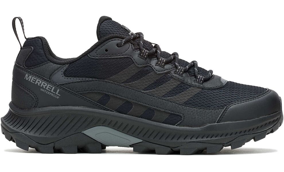 Трекінгові кросівки чоловічі Merrell Speed Strike 2 WP (Black), Колір виробника: Black, Тип колодки: середня, Розмір виробника: US 10 (EU 44), зображення 2