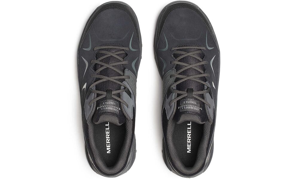 Трекінгові кросівки чоловічі Merrell Yokota 3 WP (Black), Колір виробника: Black, Тип колодки: середня, Розмір виробника: US 8 (EU 41,5), зображення 6