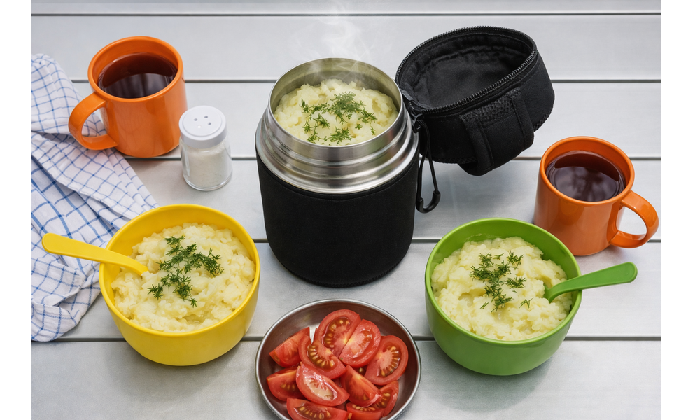 Термос для їжі Tramp UTRC-078 на 700 мл з чохлом, Об'єм: 700, зображення 9