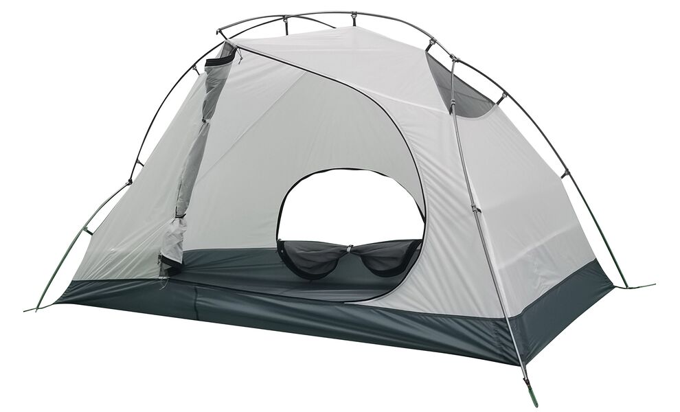 ​1-місний ультралегкий намет Tramp Solo (Grey): двошаровий, Кількість місць: 1, Колір: Grey, зображення 4