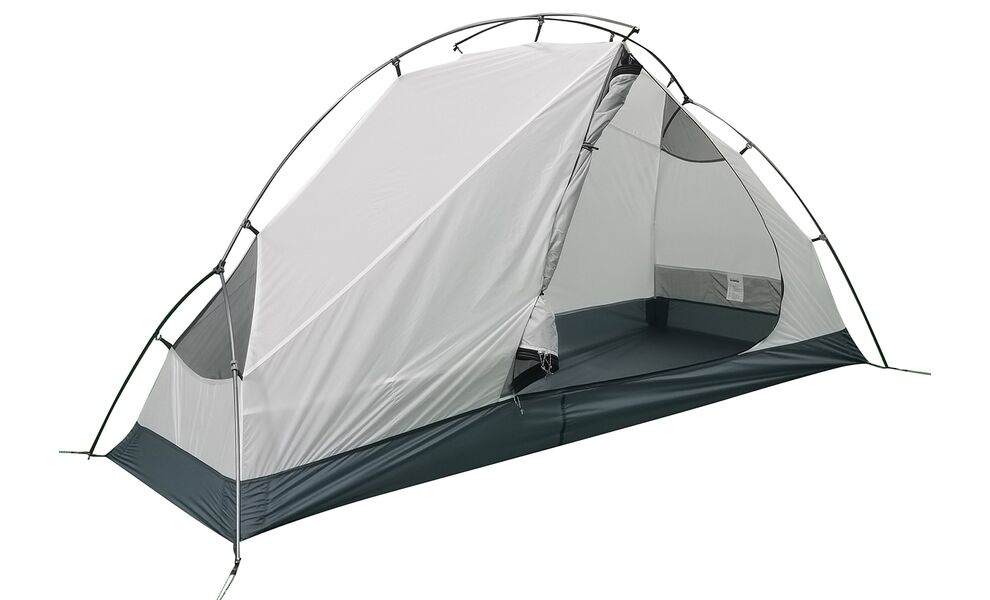 ​1-місний ультралегкий намет Tramp Solo (Grey): двошаровий, Кількість місць: 1, Колір: Grey, зображення 5