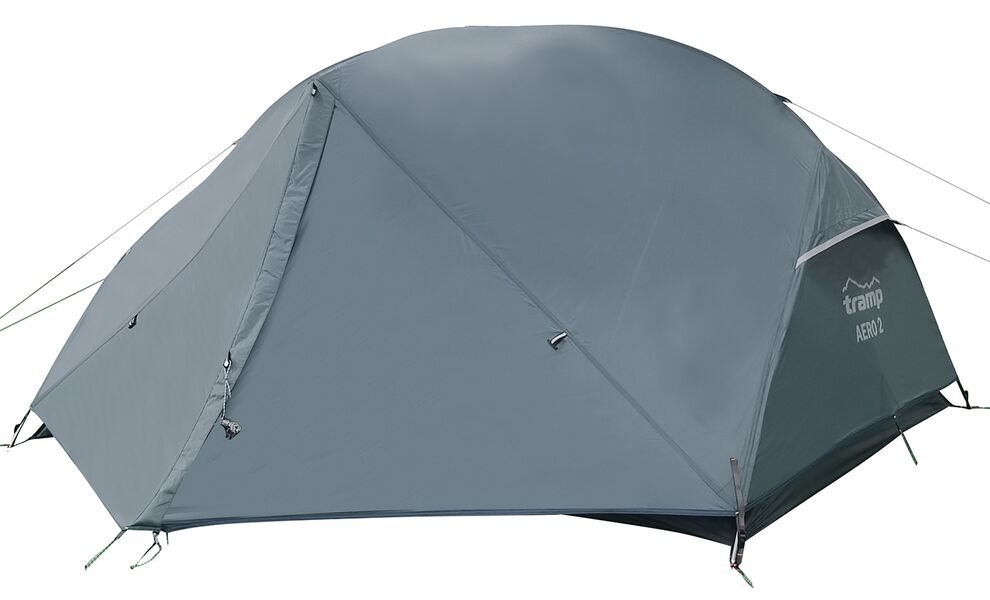 2-місний ультралегкий намет Tramp Aero 2 (Grey): двошаровий, Кількість місць: 2, Колір: Grey, зображення 2