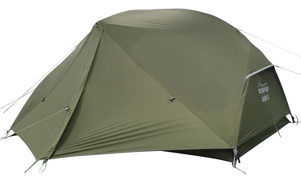 3-місний ультралегкий намет Tramp Aero 3 (Olive): двошаровий, Кількість місць: 3, Колір: Olive, зображення 2