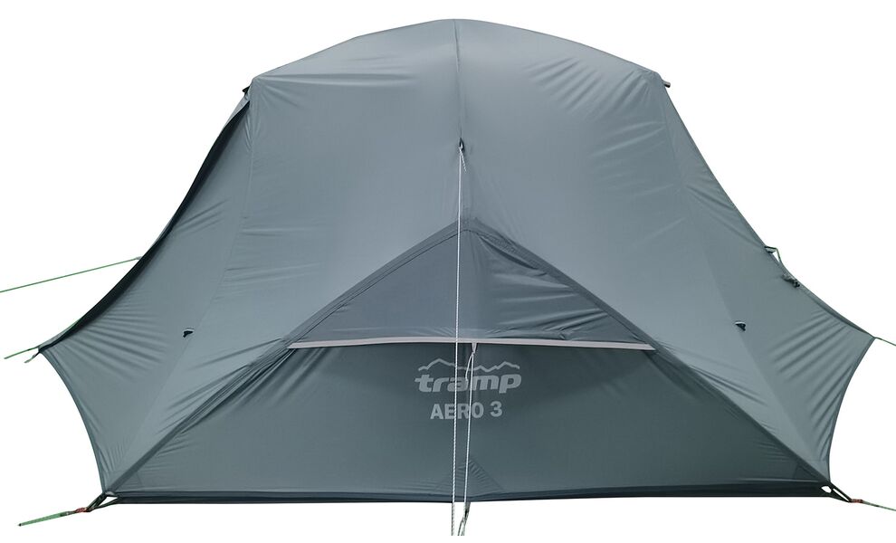 3-місний ультралегкий намет Tramp Aero 3 (Grey): двошаровий, Кількість місць: 3, Колір: Grey, зображення 3