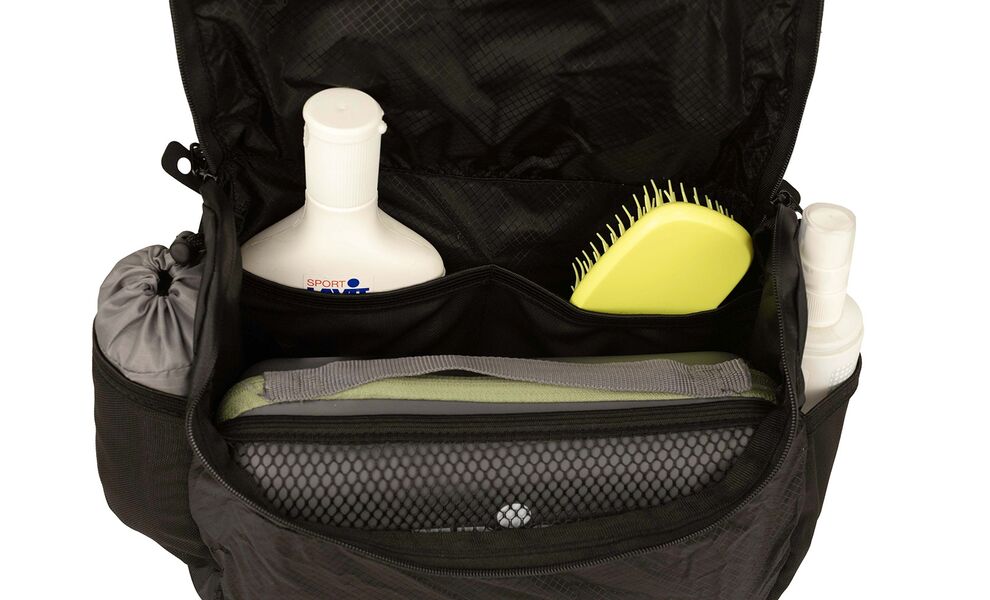 Косметичка з гачком для підвішування Tribe Wash Organizer (Black), Об'єм: 4, Колір: Black, зображення 6