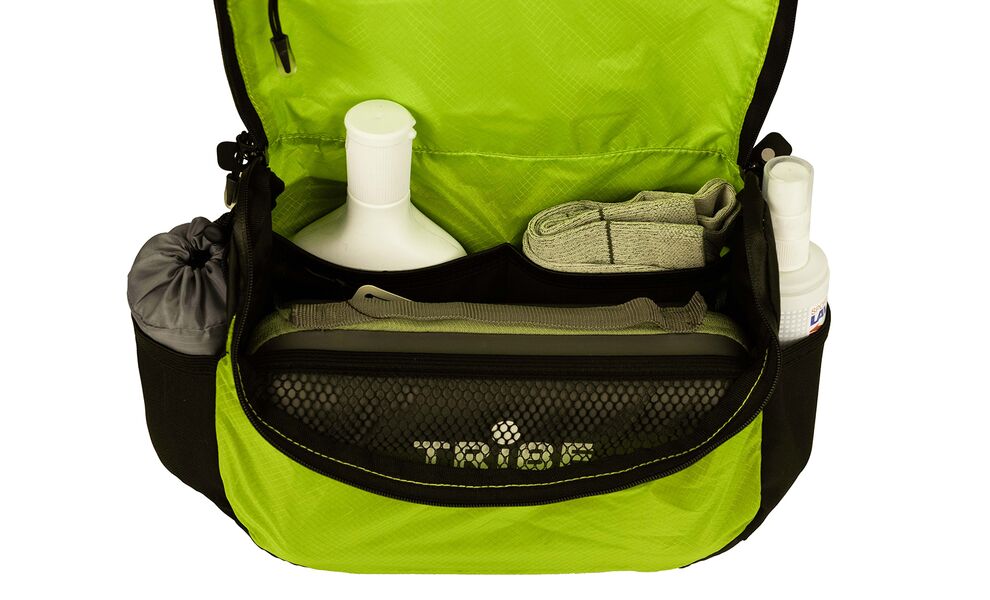 Косметичка з гачком для підвішування Tribe Wash Organizer (Green), Об'єм: 4, Колір: Green, зображення 4