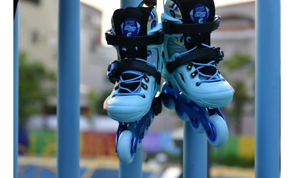 Дитячі роликові ковзани Micro Infinite CE (Blue), інлайн, Колір виробника: Blue, Розмір виробника: 34-37, зображення 2