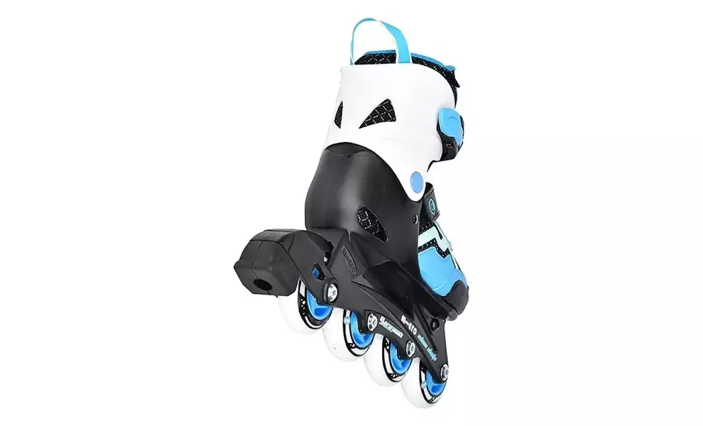 Дитячі роликові ковзани Micro Majority (Blue/Black), інлайн, Колір виробника: Blue/Black, Розмір виробника: 27-30, зображення 3